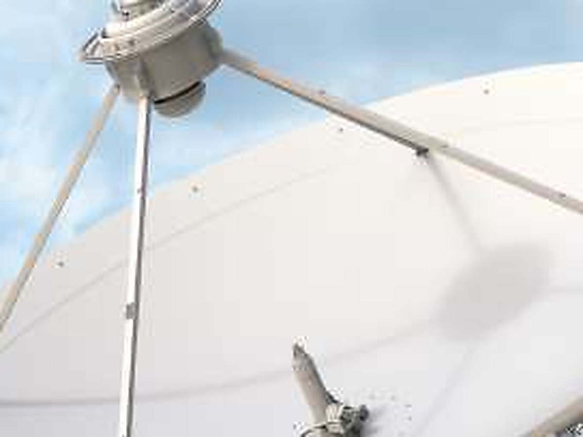 Satellite communications antenna
